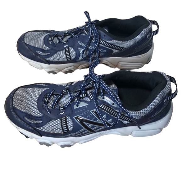 New Balance Other - New Balance 410v4 AT Trail Sneakers Running Navy Blue Gray Trail Shoes Men’s 11D